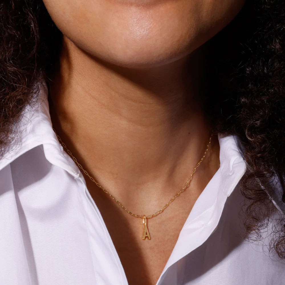 DESIGN LETTERS Pendentif initiale A