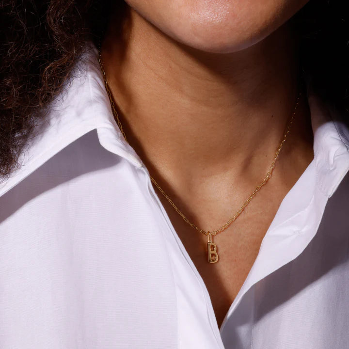 DESIGN LETTERS Pendentif initiale B