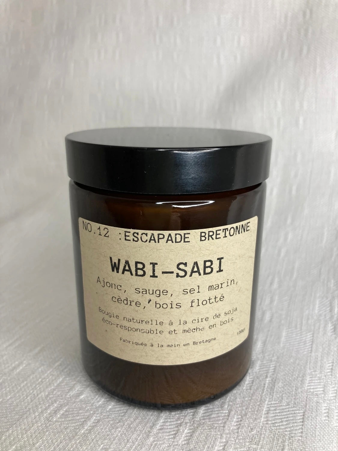 WABI-SABI Bougie parfumée no 12 Escapade Bretonne