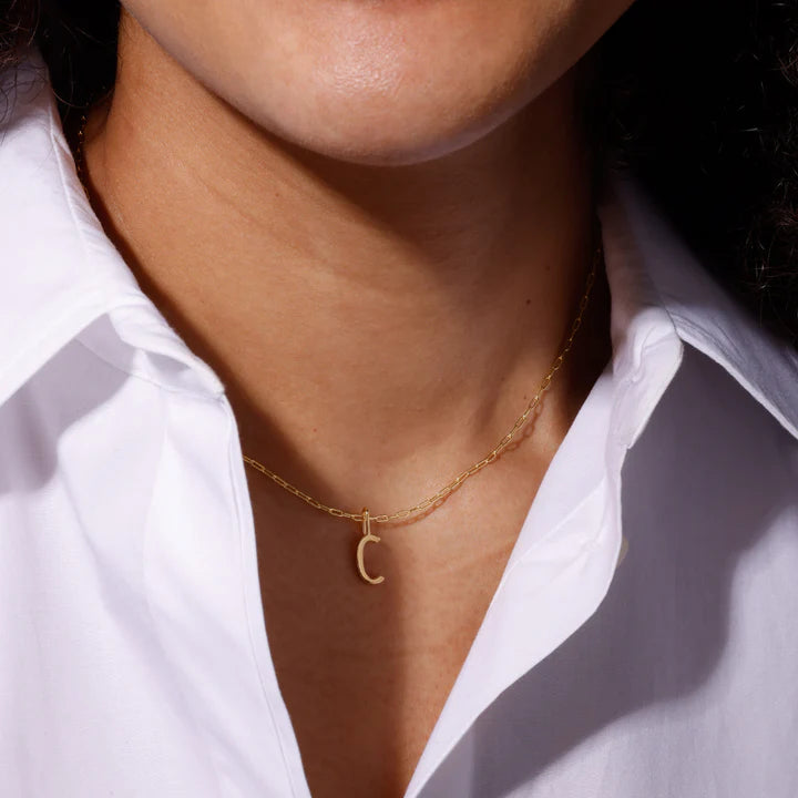 DESIGN LETTERS Pendentif initiale C