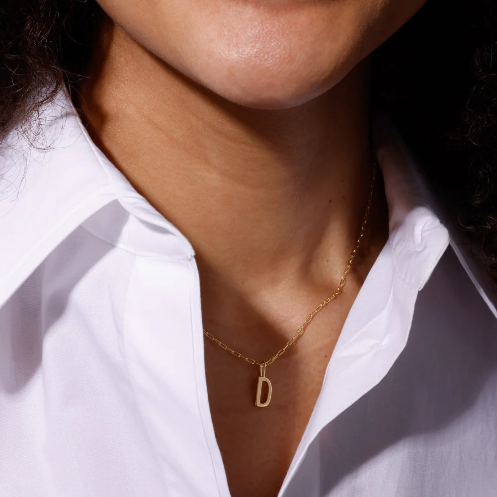 DESIGN LETTERS Pendentif initiale D