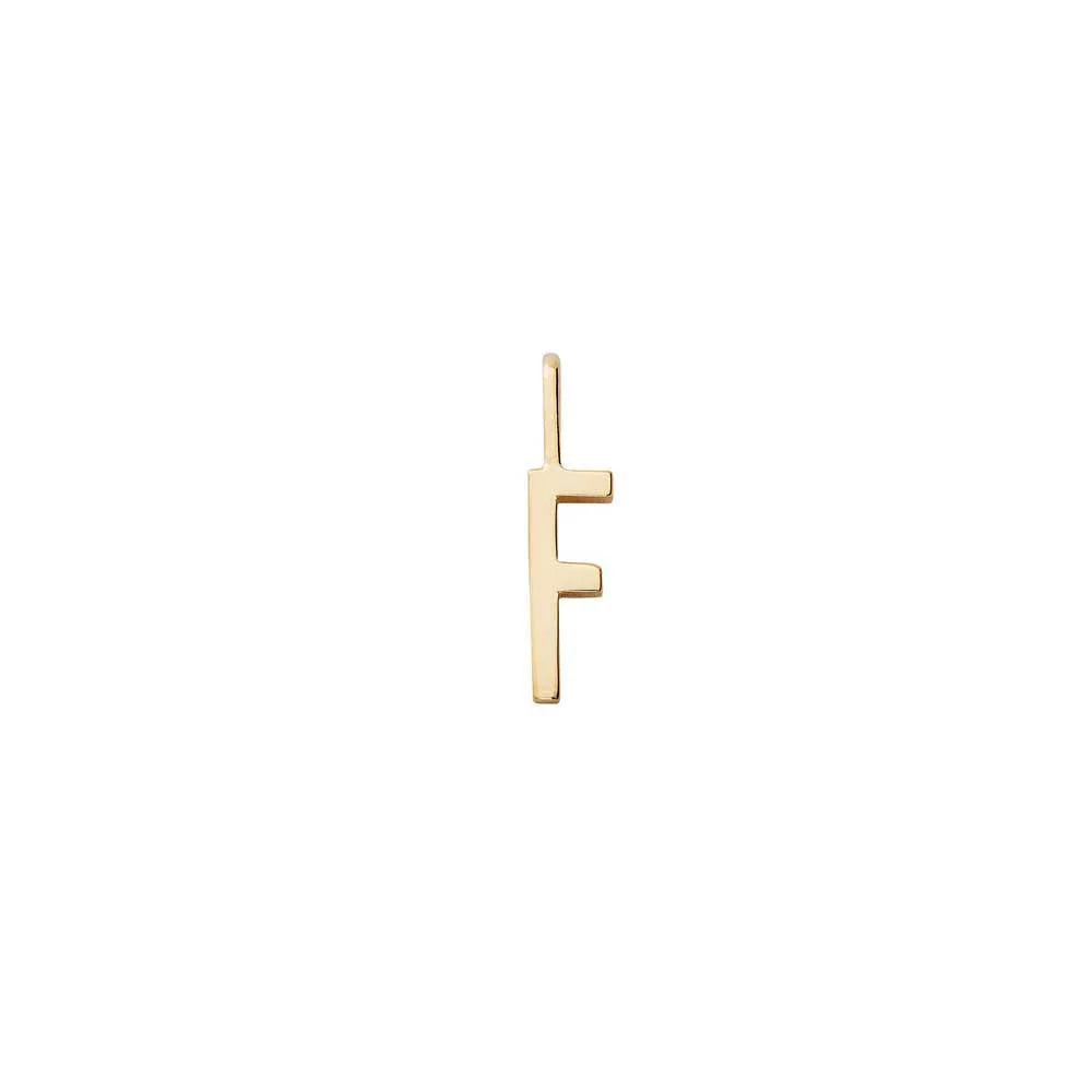 DESIGN LETTERS Pendentif initiale F