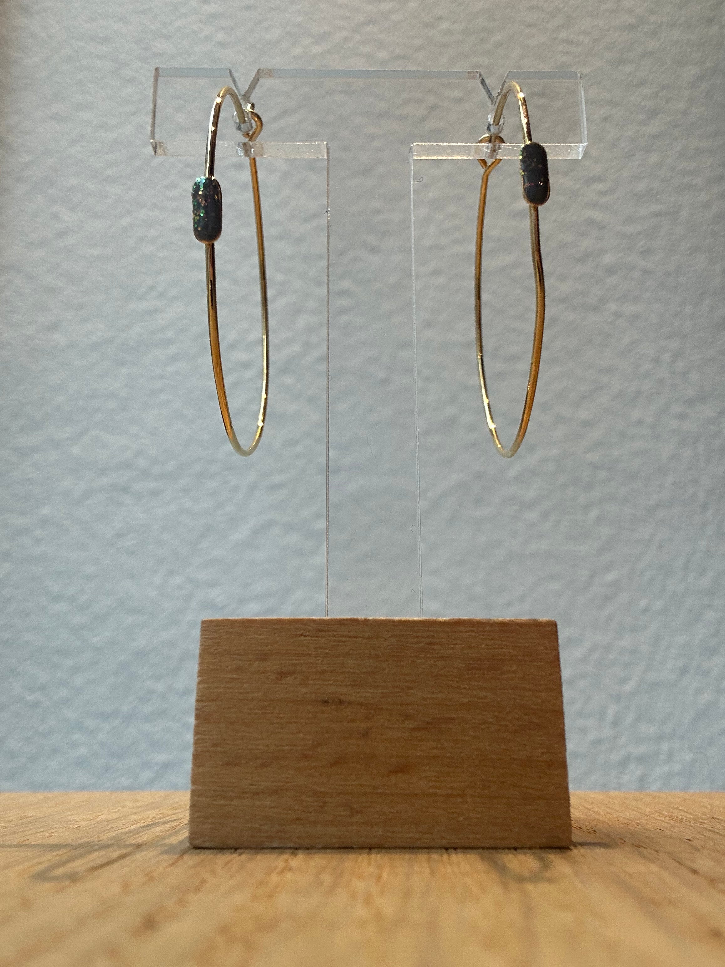 GUILA PARIS BO Créole Gris Foncé Pailleté