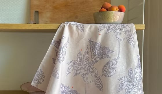 ANGEL FAMILY DESIGN Linge de cuisine Sureau rose