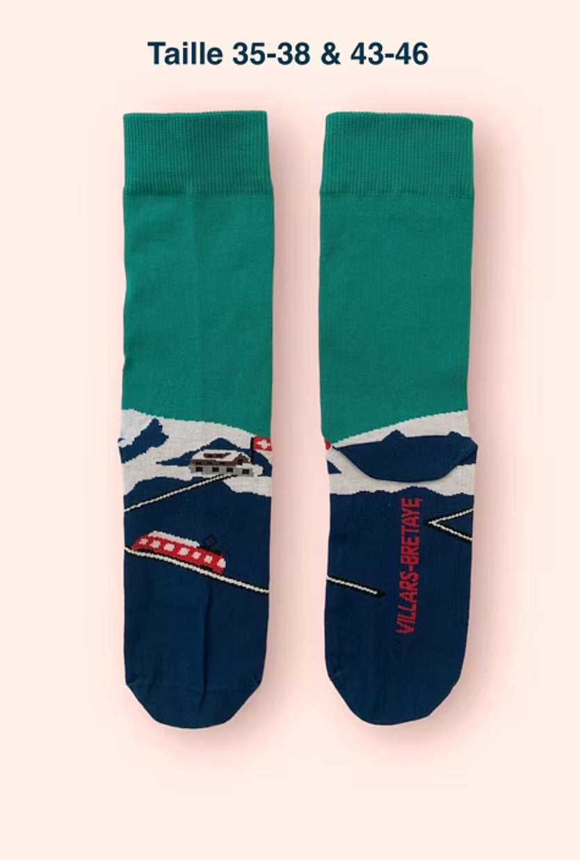 LE LABO DE PIWI Chaussettes Villars-Bretaye