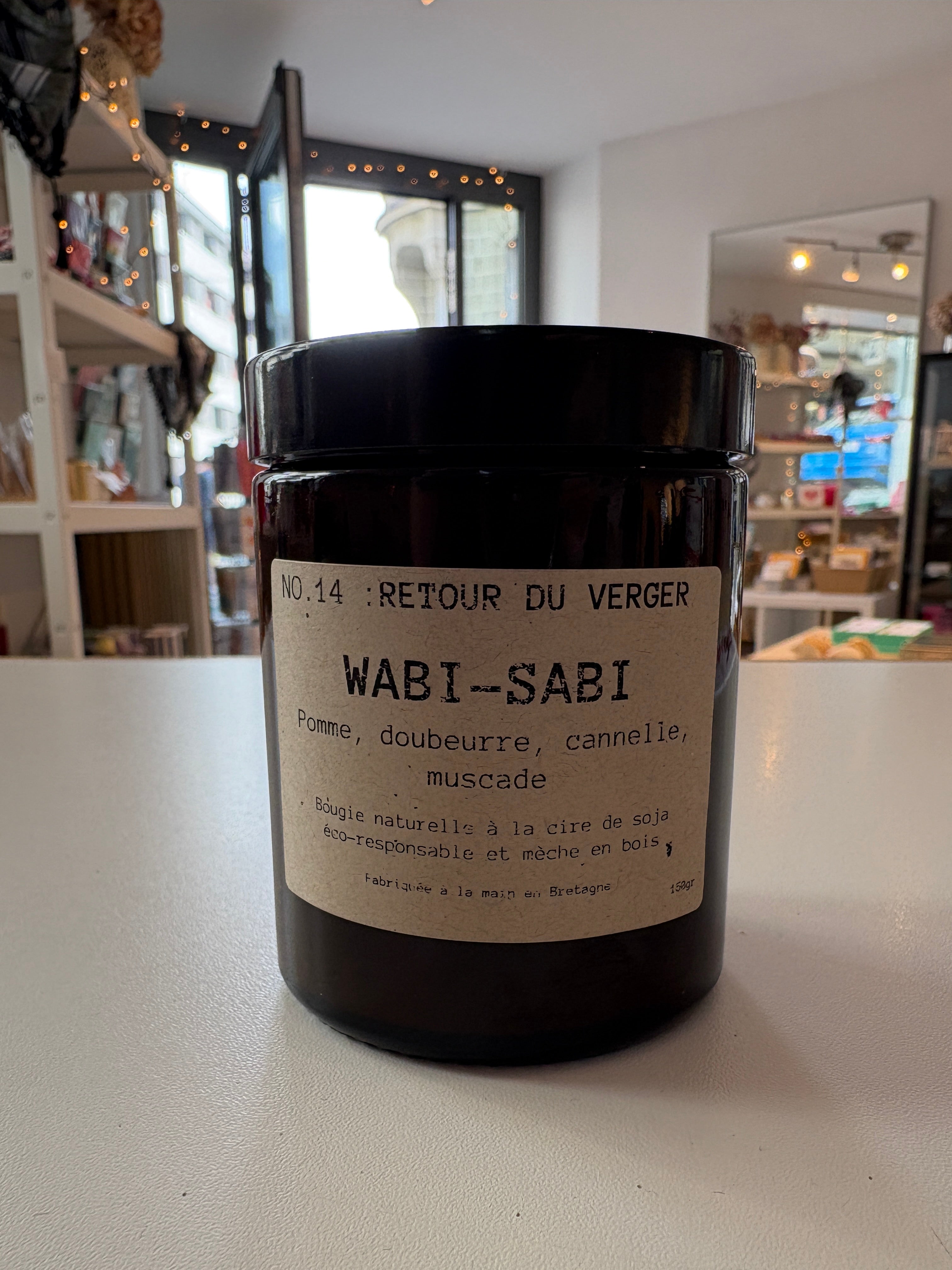 WABI-SABI Bougie parfumée no 14 Retour du Verger