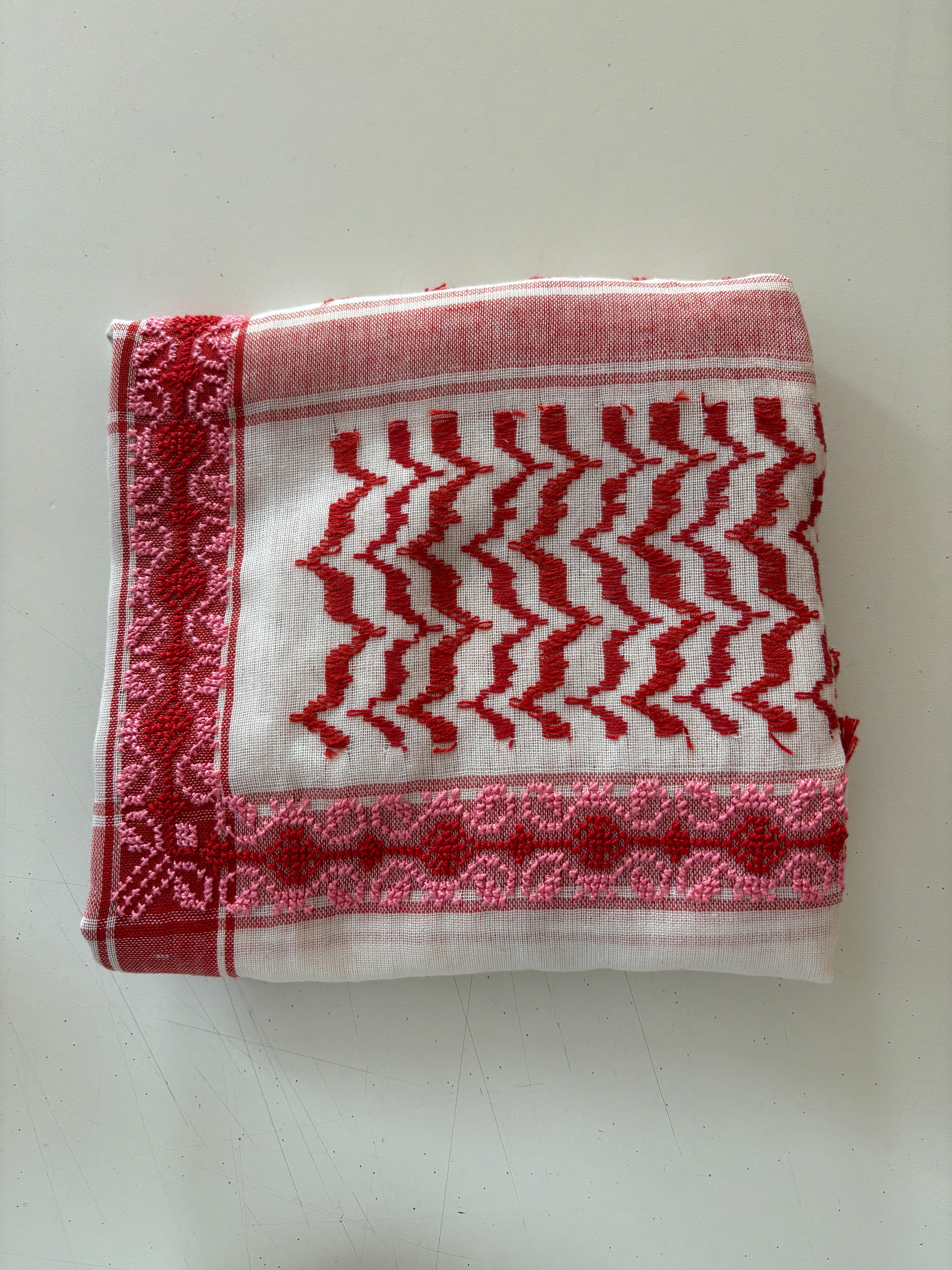 SEP Keffiyeh May White Red