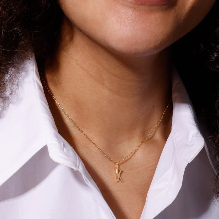 DESIGN LETTERS Pendentif initiale K