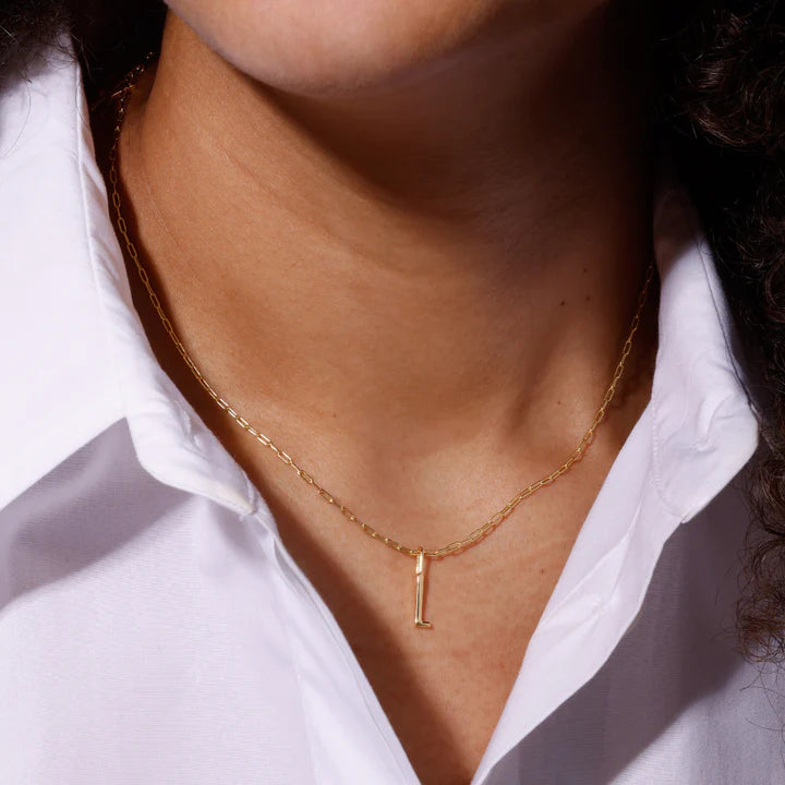 DESIGN LETTERS Pendentif initiale L
