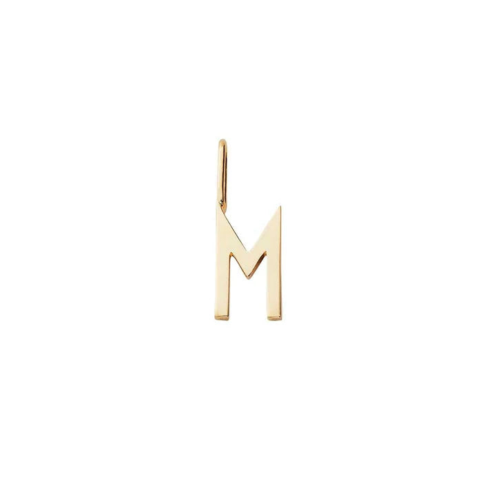 DESIGN LETTERS Pendentif initiale M
