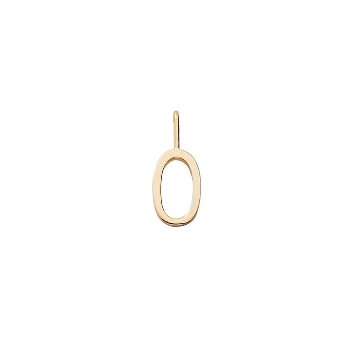 DESIGN LETTERS Pendentif initiale O