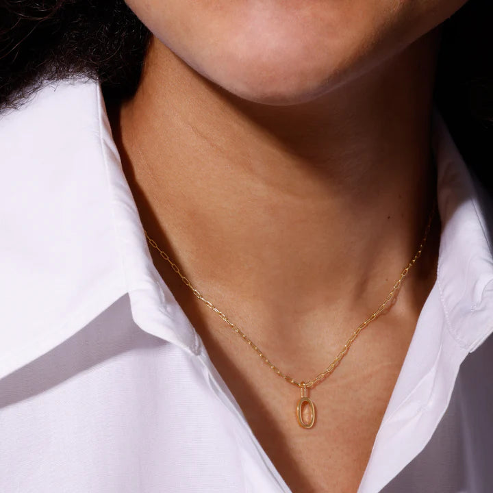 DESIGN LETTERS Pendentif initiale O