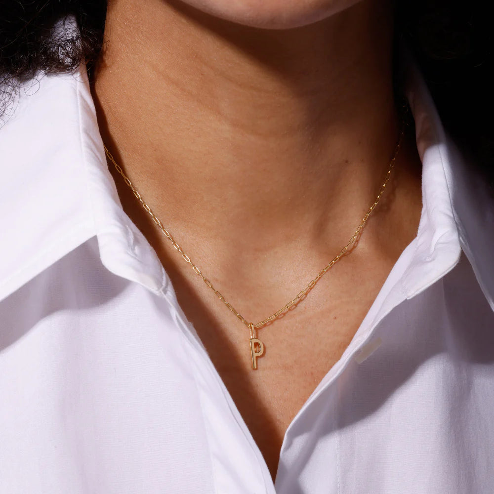 DESIGN LETTERS Pendentif initiale P