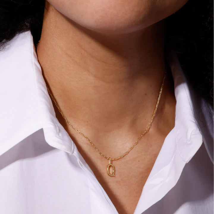 DESIGN LETTERS Pendentif initiale Q