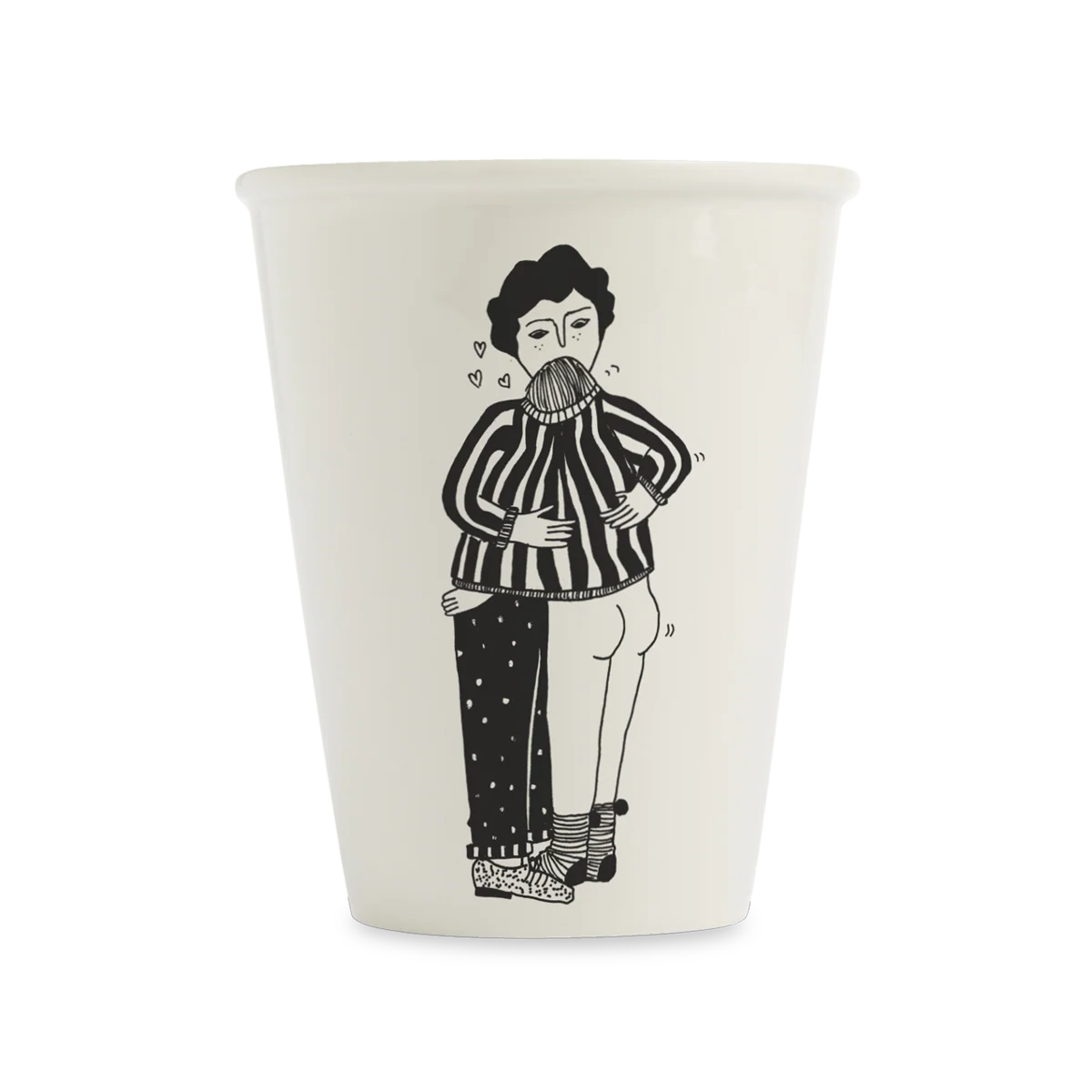 HELEN B Cup Sweater hug