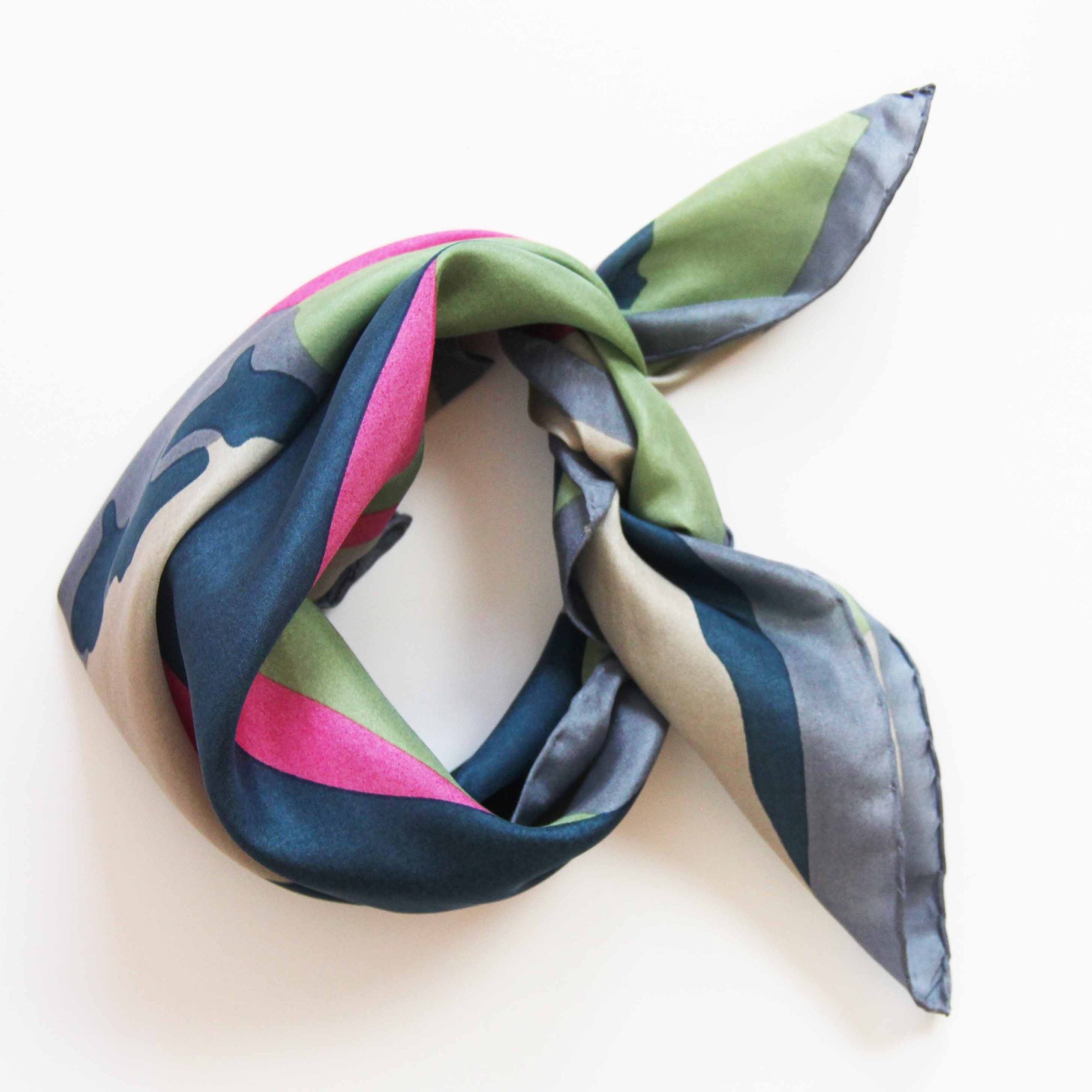 LES BELLES VAGABONDES Mini Soie Vivaro Fuchsia