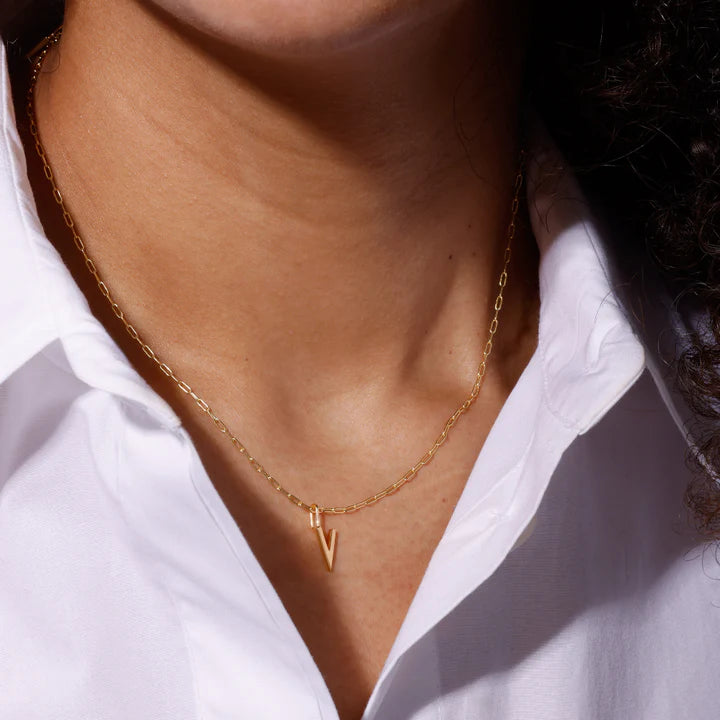 DESIGN LETTERS Pendentif initiale V