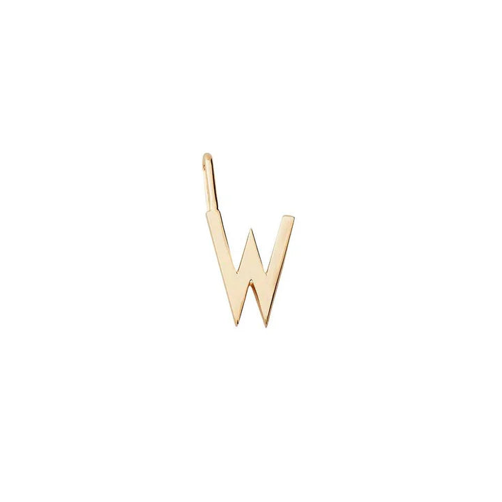 DESIGN LETTERS Pendentif initiale W