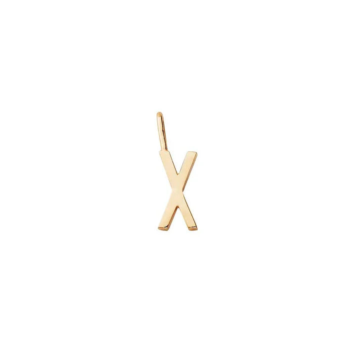 DESIGN LETTERS Pendentif initiale X