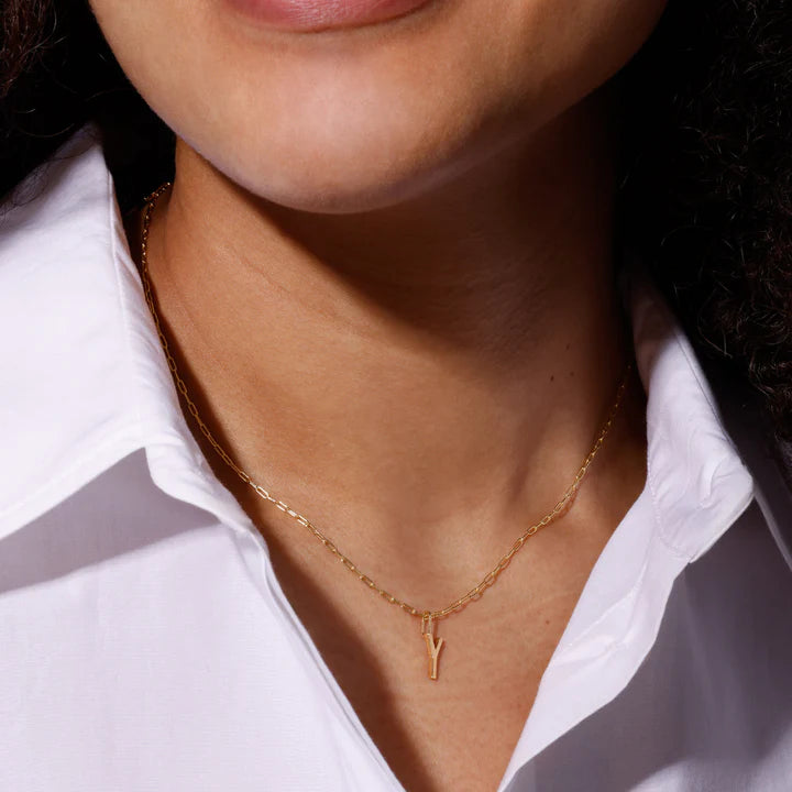 DESIGN LETTERS Pendentif initiale Y