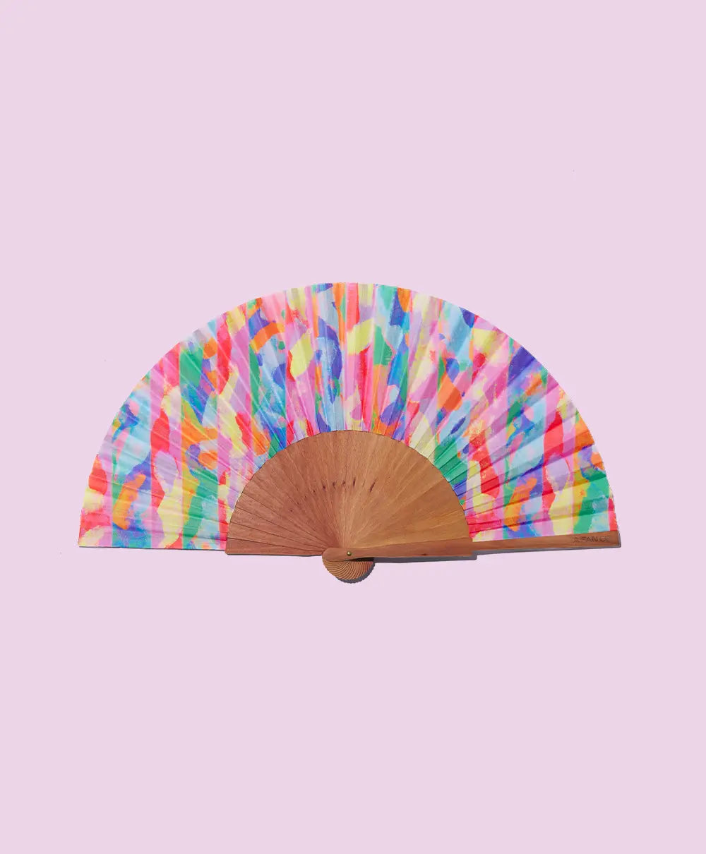 A FAN OF Eventail Chromatic Collage