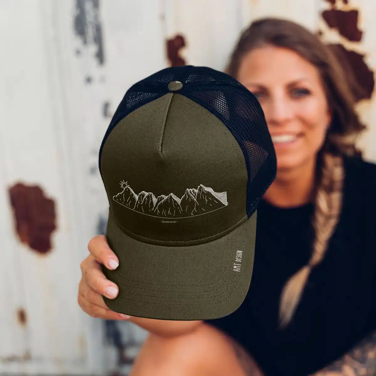AMT DESIGN Casquette filet Dents du Midi