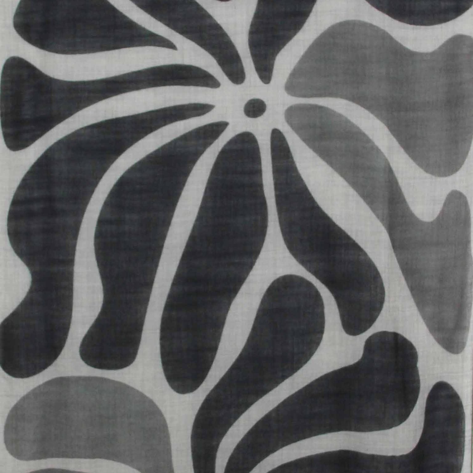 LES BELLES VAGABONDES Echarpe Laine Gardenia Noir