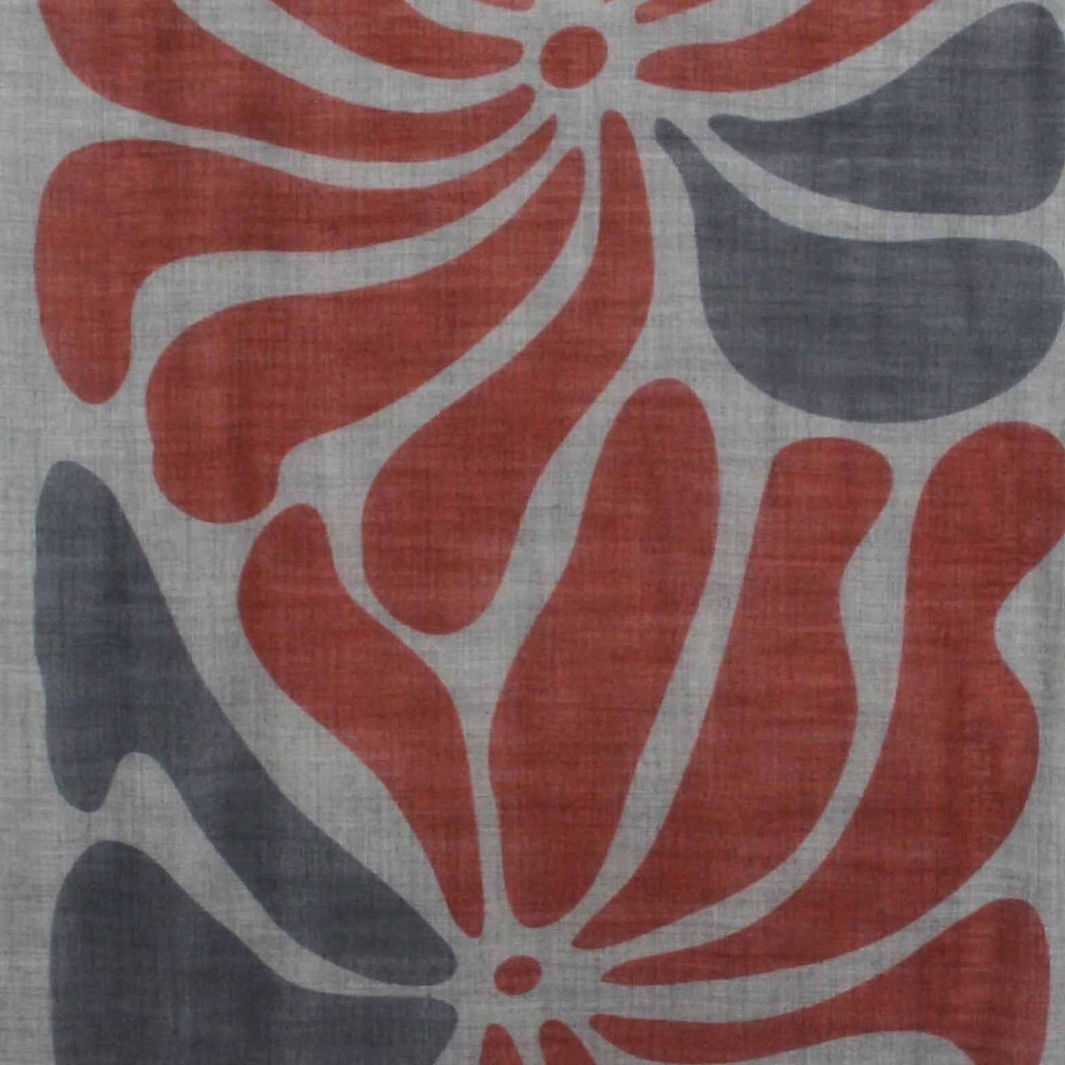 LES BELLES VAGABONDES Echarpe Laine Gardenia Orange