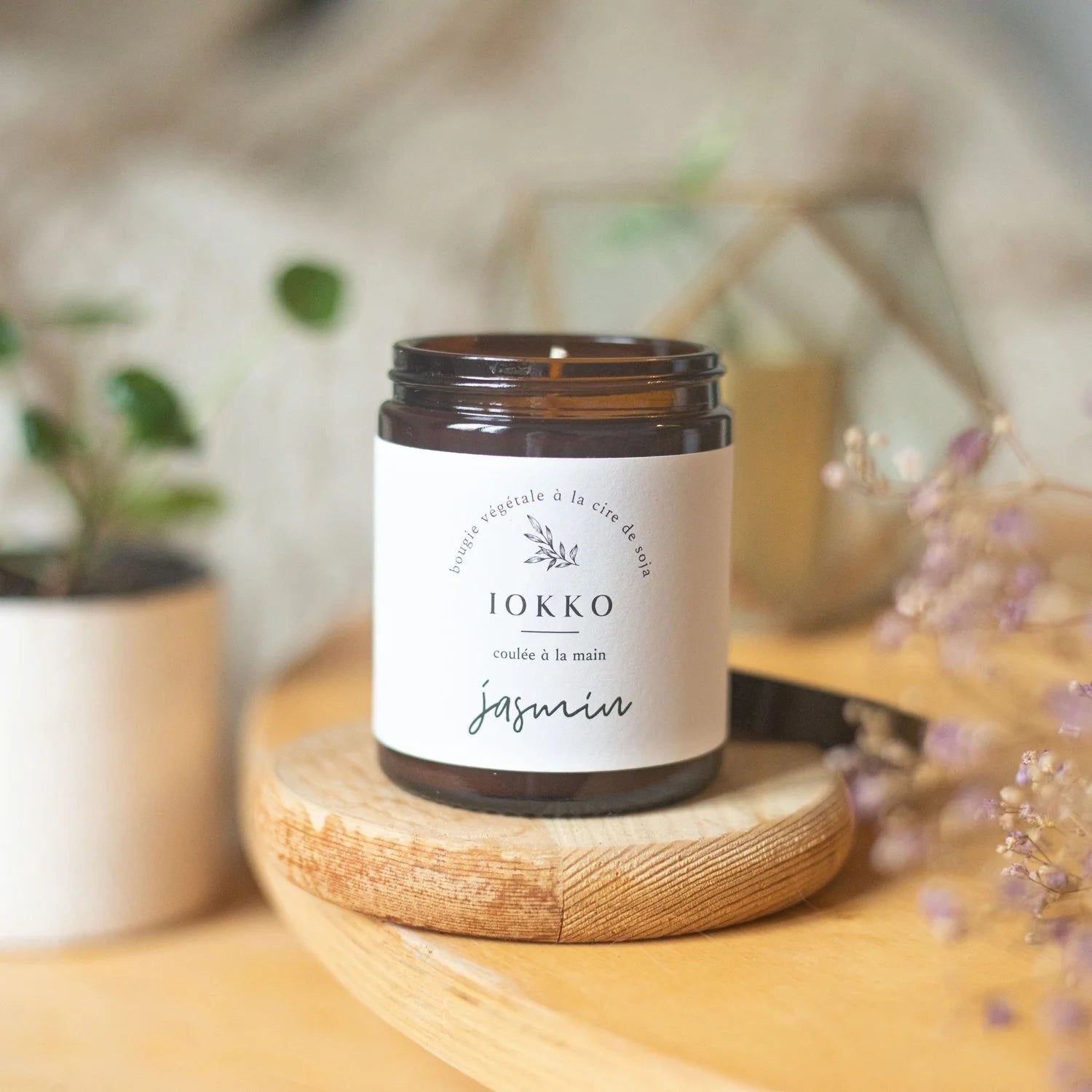 IOKKO Bougie Intemporelle - Jasmin