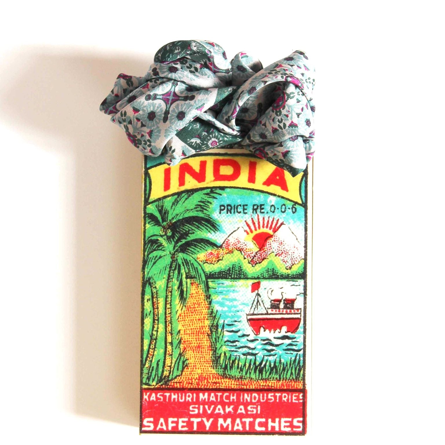 LES BELLES VAGABONDES Mini Soie Agadir Kaki