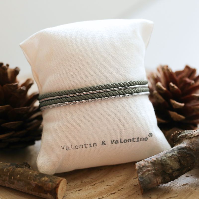 VALENTIN & VALENTINE Bracelet Argenté Olive