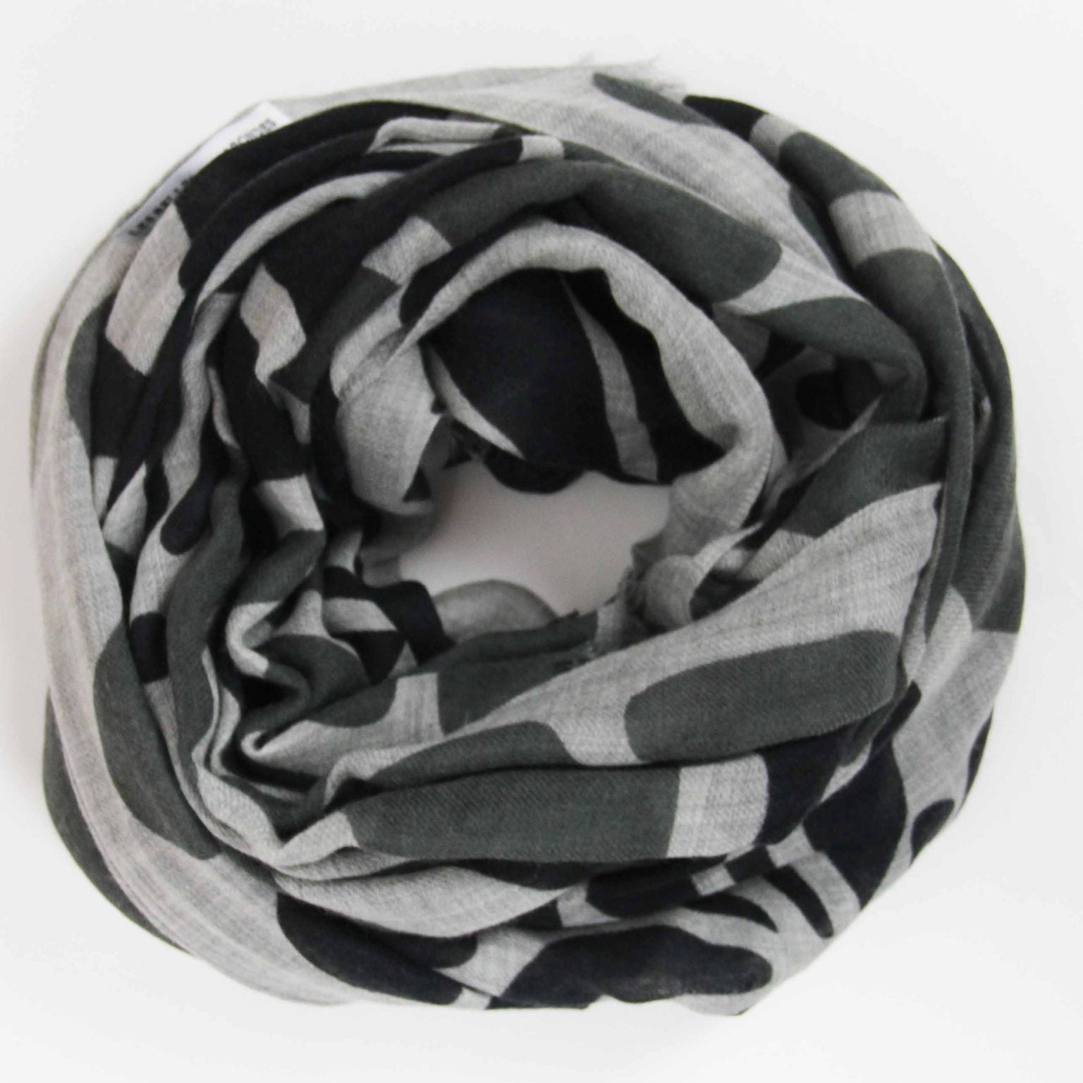 LES BELLES VAGABONDES Echarpe XL Laine Sulipa Noir