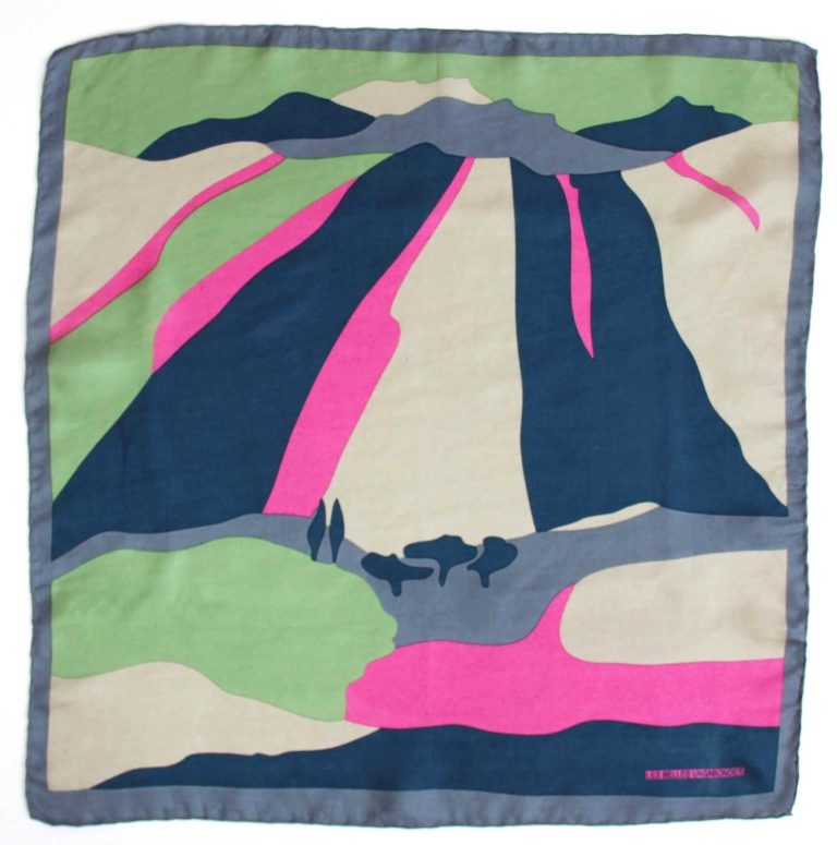 LES BELLES VAGABONDES Mini Soie Vivaro Fuchsia