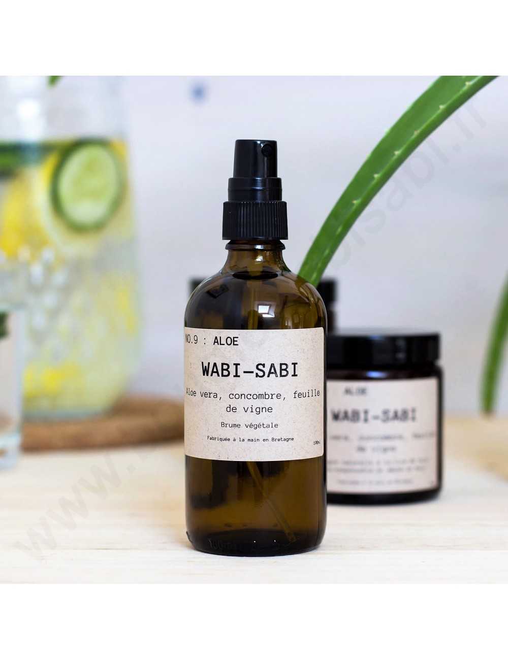 WABI-SABI  Brume Végétale no 9 Aloe