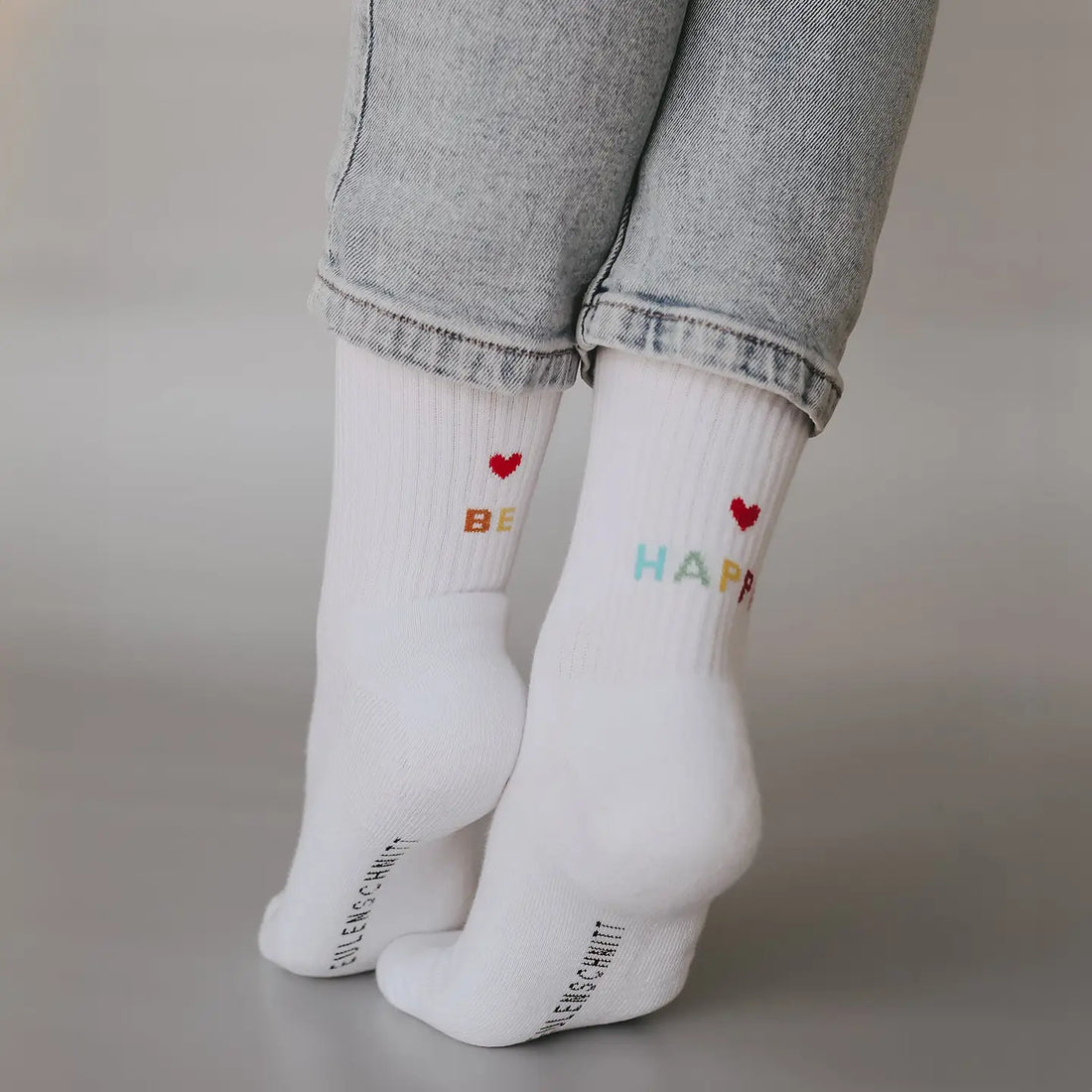EULENSCHNITT Chaussettes BE HAPPY