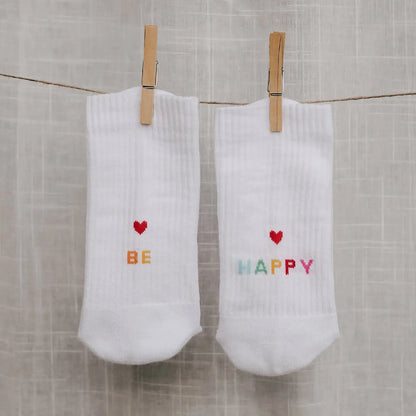 EULENSCHNITT Chaussettes BE HAPPY