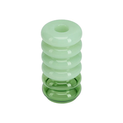 DESIGN LETTERS Bubble Vase &amp; Bougeoir 2 en 1 Vert