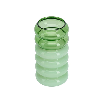 DESIGN LETTERS Bubble Vase &amp; Bougeoir 2 en 1 Vert