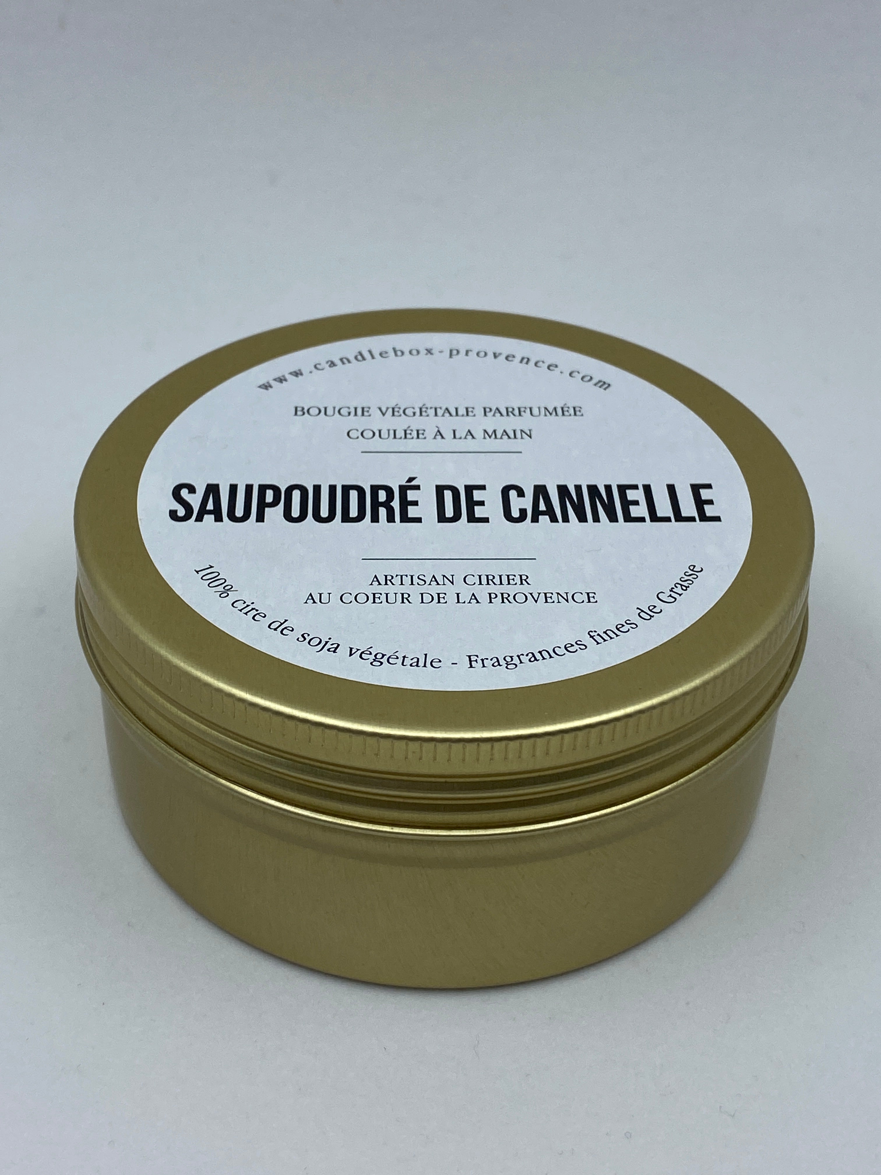 CANDLEBOX Bougie parfumée Saupoudré de cannelle