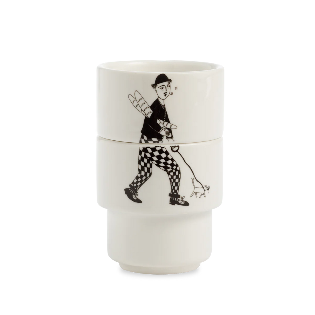HELEN B EGG CUPS Sunday in Paris