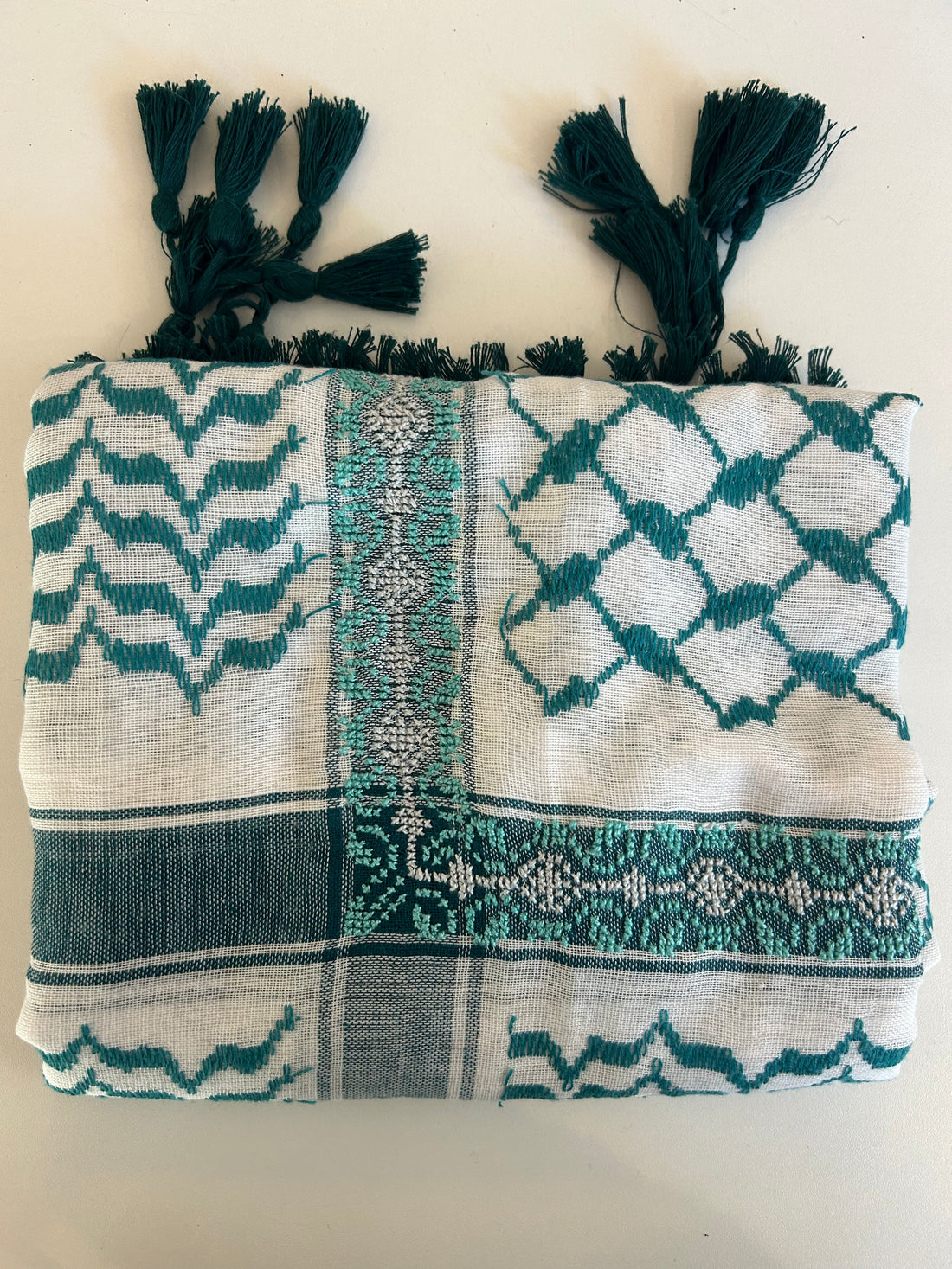 SEP Keffiyeh May White