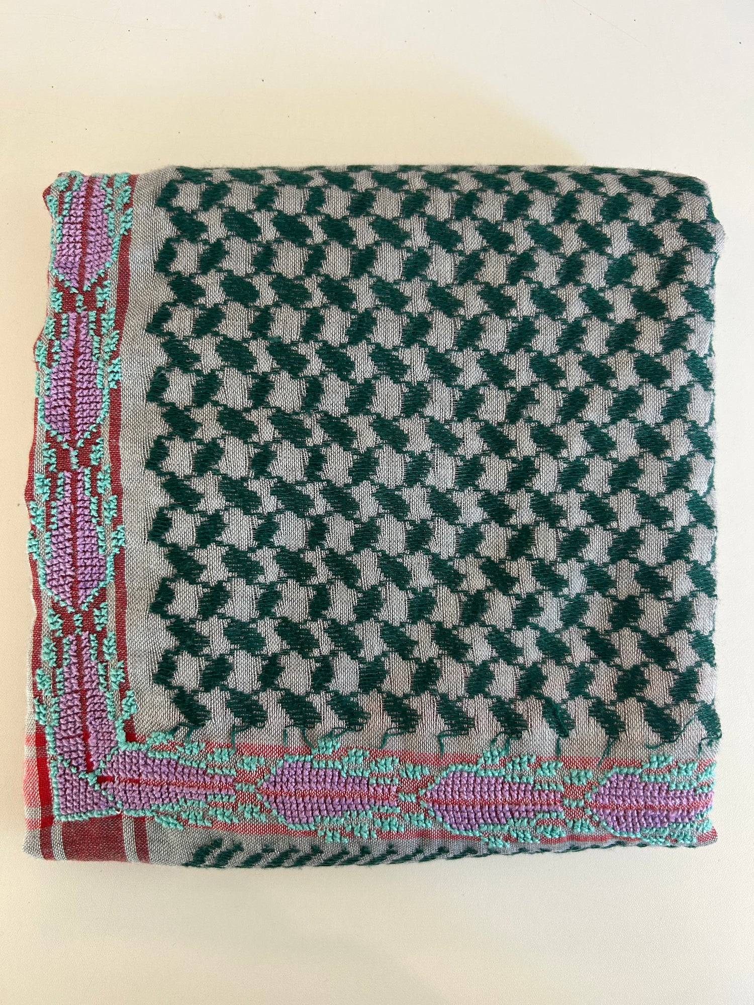 SEP Keffiyeh Thalia Gray &amp; Green