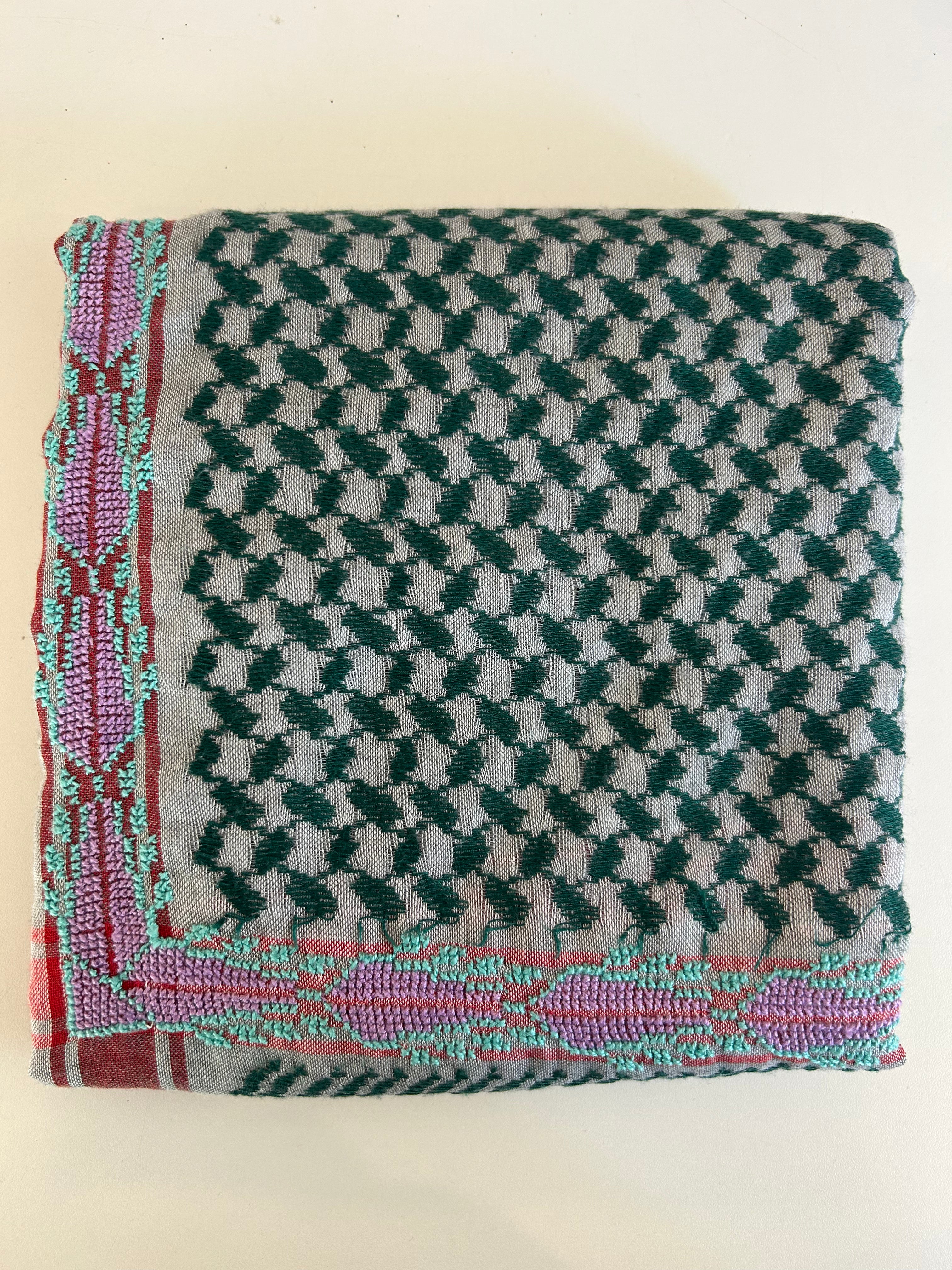 SEP Keffiyeh Thalia Gray &amp; Green