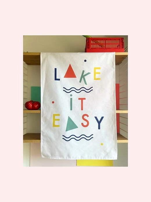ANGEL FAMILY DESIGN Linge de cuisine Lake it easy