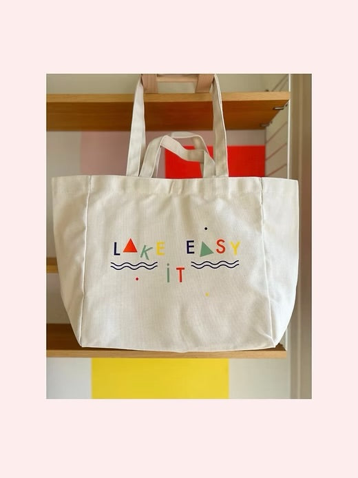 ANGEL FAMILY DESIGN Cabas Lake it easy