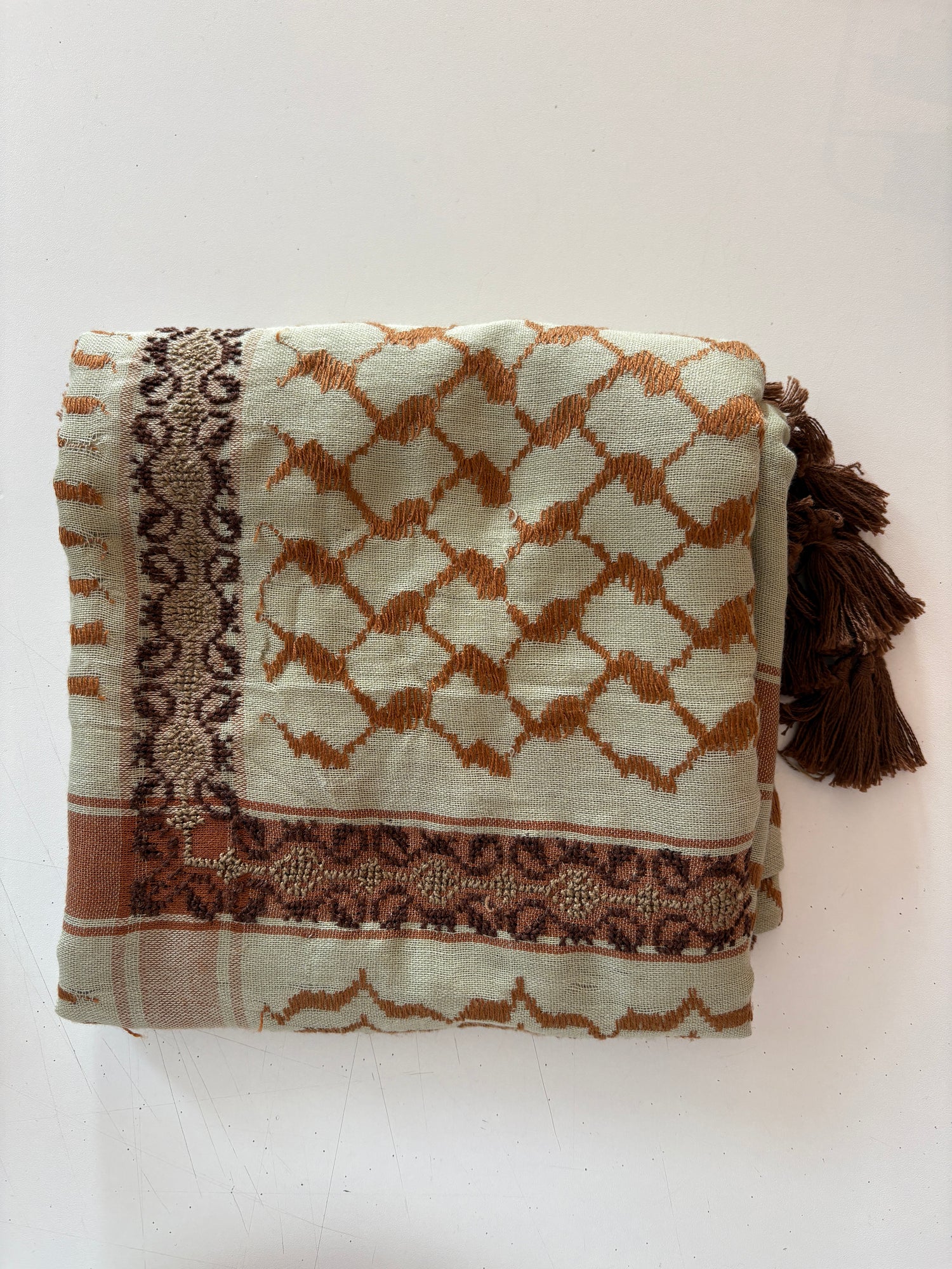 SEP Keffiyeh May Green Beige