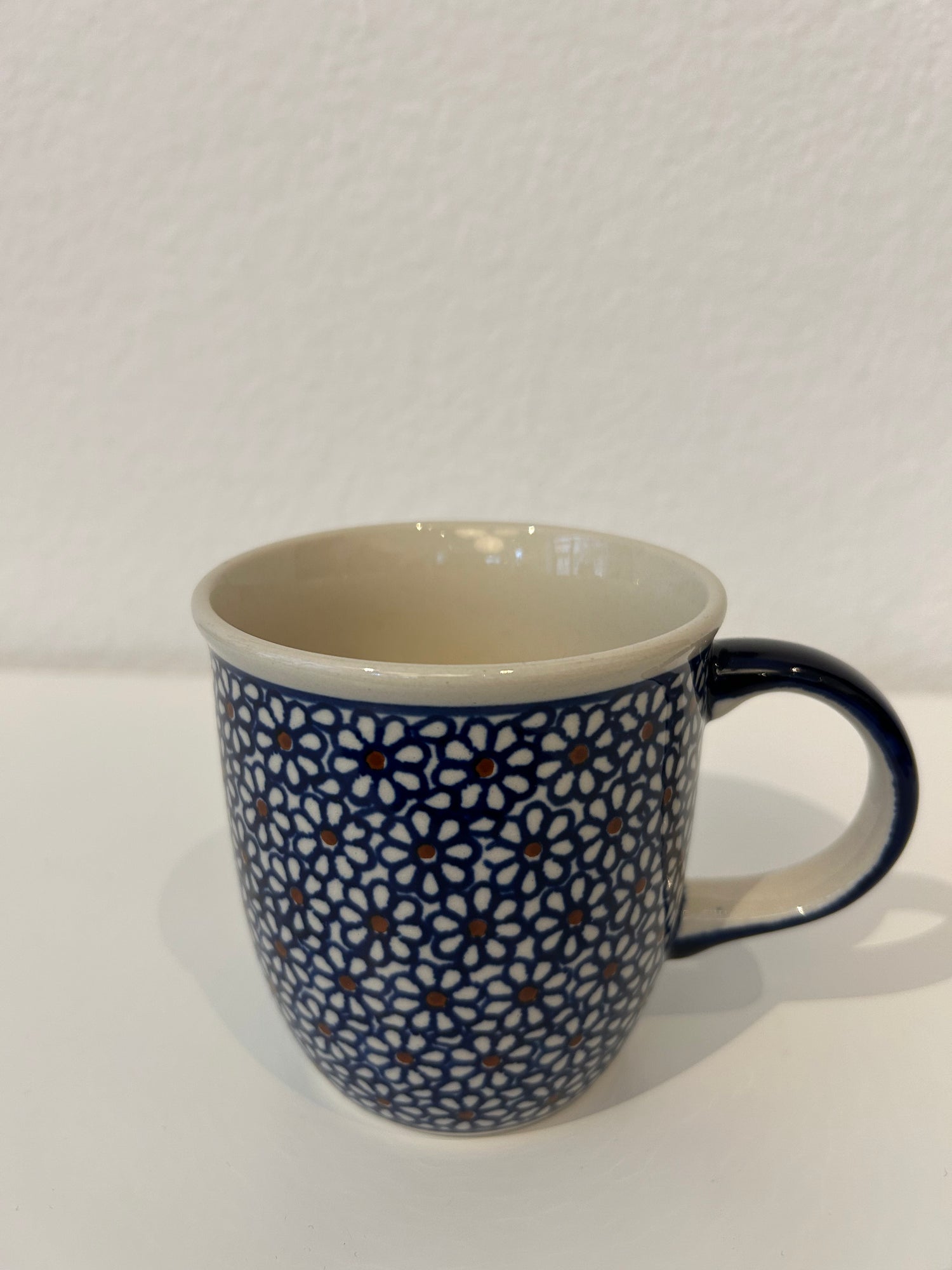 BOLESLAWIEC Mug Fleurs Bleues