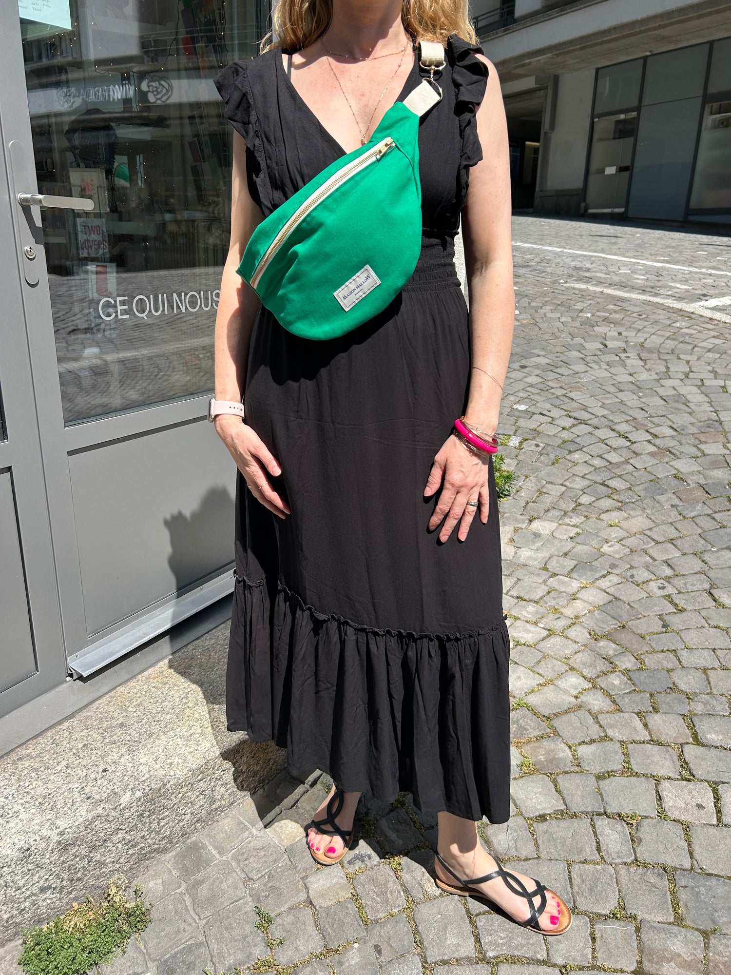 MAISON MALLOW Banane cotton Vert