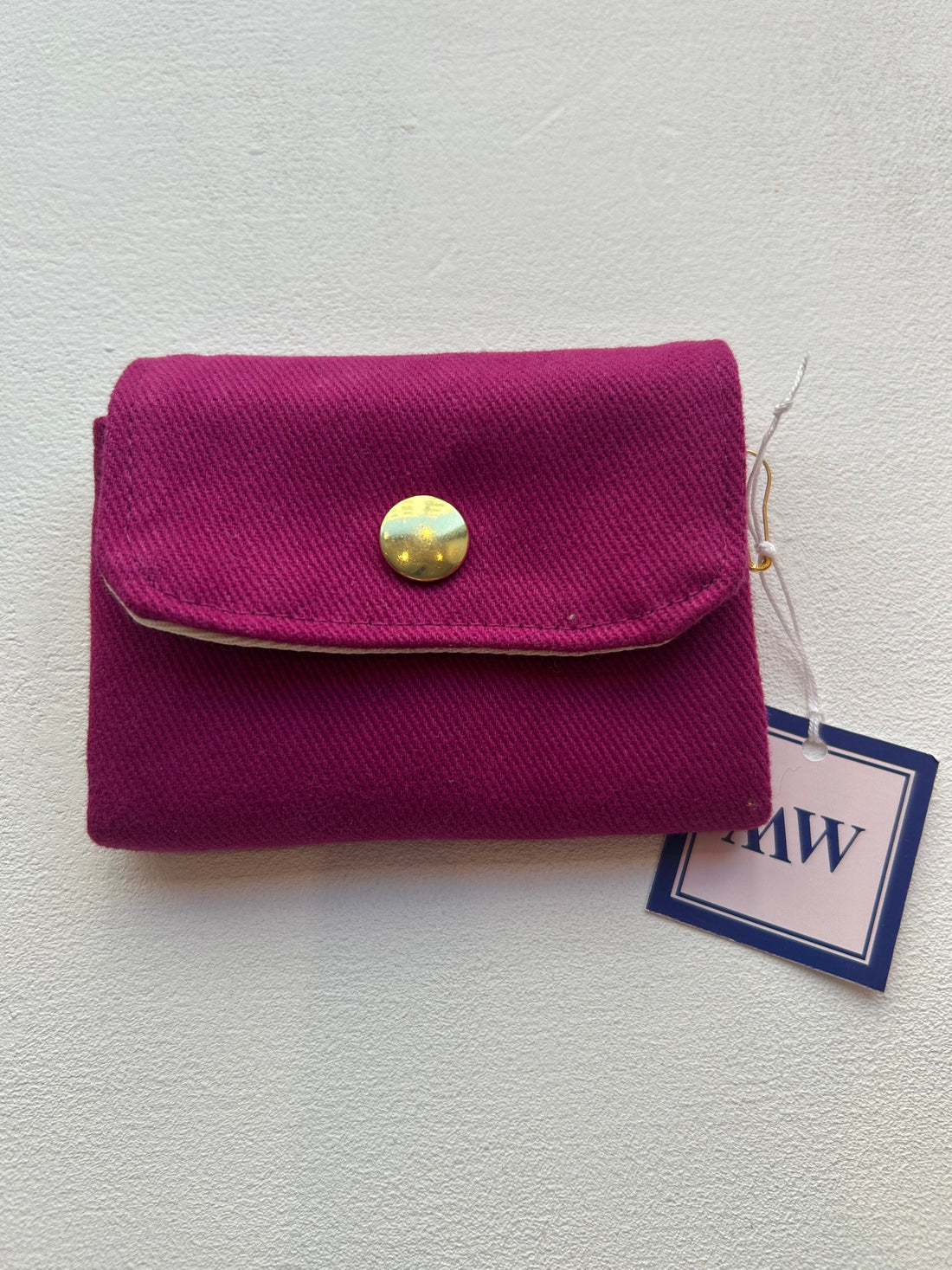 MAISON MALLOW Mini portefeuille Rose Fuchsia