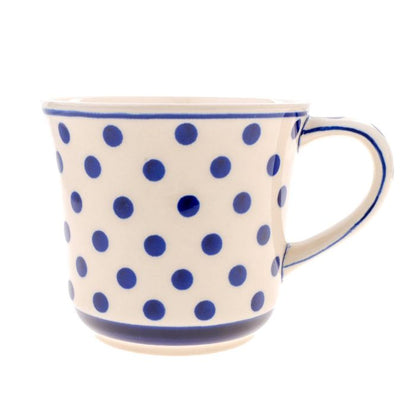 BOLESLAWIEC Grand Mug Pois Bleus
